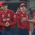 Italy bowler in action during England vs Italy February 16 2026 at Eden Gardens
